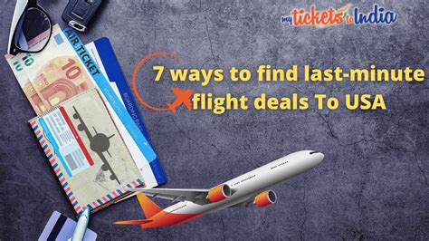 last minute flight deals.